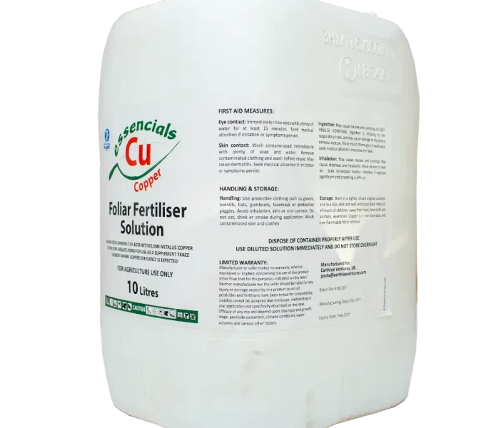 Essencials Copper (Cu) Foliar Fertilizer Solution