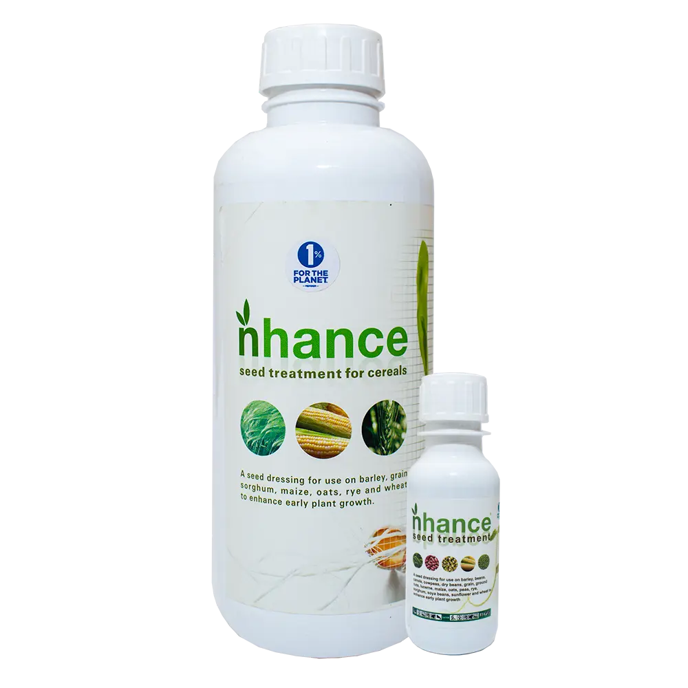 Nhance Seed Treatment 1L and 100ml Bottles